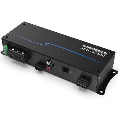 Amplificator subwoofer mono Audio Control cu AccuBass ACM-1.300, 300W RMS, 2 sau 4 ohm, 12 V, clasa D, 1 canal
