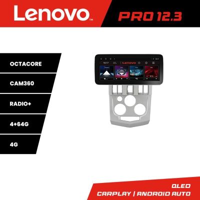 Navigatie Dacia Logan 1 2003-2010 K-logan Lenovo PRO 4+64 12.3 inch qled android 4G DSP gps internet  Q
