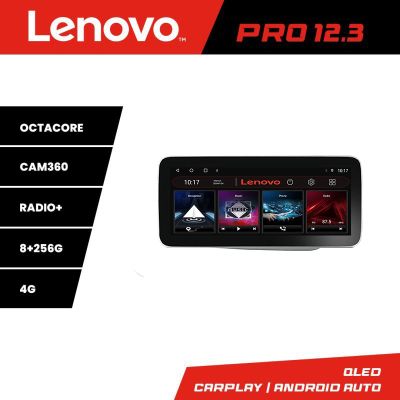 Navigatie Seat Leon 2005-2012 K-leon05 Lenovo PRO 8+256 12.3 inch qled android 4G DSP gps internet