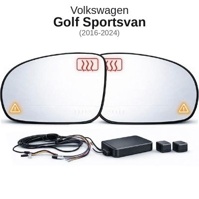 Senzor unghi mort Volkswagen Golf Sportsvan 2016-2024 — oglindă dedicată