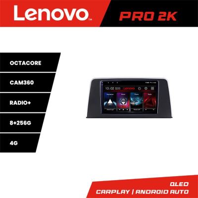 Navigatie BMW Seria 3 F30 2012-2016 8 core QLED 2K 8+256 360 Android Waze USB Navigatie Internet Youtube Radio Lenovo