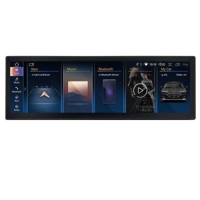 Navigatie BMW Seria 5 E60 2006-2012 cu ecran CIC Android ecran 14.9" 8+128 4G BT camere 360