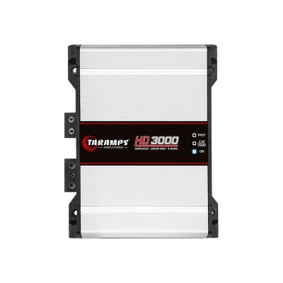 Amplificator Taramps HD 3000 1OHM, cu 1 canal, clasa D, în 2 Ω