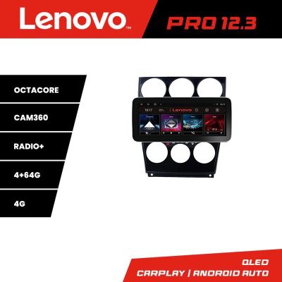Navigatie Mazda 6 2004-2008 K-944 Lenovo PRO 4+64 12.3 inch qled android 4G DSP gps internet  8Core