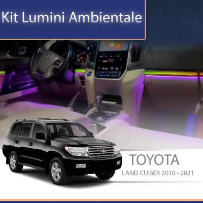 Lumini Ambientale NIGHTVIBE Toyota L200 2010 - 2021 set complet cu trimuri control telefon sau sistem original