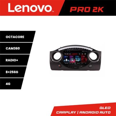 Navigatie Mini intre anii 2004-2006 Android radio gps internet 8 core QLED 2K 8+256 360 Lenovo