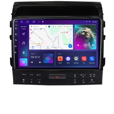 Navigatie Toyota Landcruiser 200 V8 2007-2015 cu navi si 360 Android radio gps internet 4+64 carplay android auto KIT-381-360+EDT-E309v3