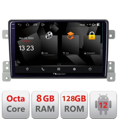 Navigatie Suzuki Grand Vitara Old 5960Pro-053 Android Octa Core Qualcomm 2K Qled 8+128 DTS DSP 360 4G Optical