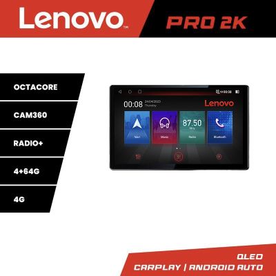 Navigatie Eclipse Cross 2019- K-eclipse Lenovo PRO 4+64 13 inch 2K android 4G DSP gps internet a