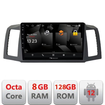 Navigatie Jeep Grand Cherokee 2008-2010 Android radio gps internet 8+128 carplay android auto