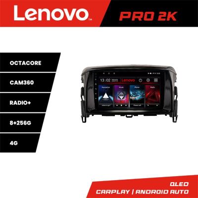 Navigatie Mitsubishi Eclipse Cross 2017- Android radio gps internet 8 core QLED 2K 8+256 360 Lenovo