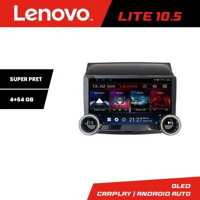 Navigatie Mitsubishi L200 2006-2014 Kit-094 Lenovo  8 core 4+64 10.5 inch Incell 1K android Wifi 5Ghz gps internet  Q