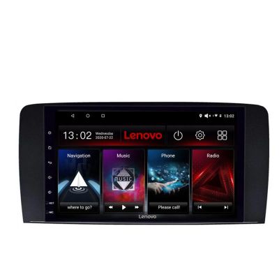 Navigatie Mercedes Clasa R Lenovo Kit-215 8 core 6+128 GB Android Waze USB Navigatie Internet Youtube Radio