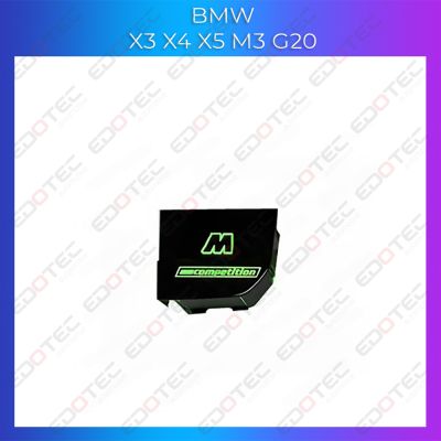 Lumini Ambientale NIGHTVIBE BMW X3 X4 X5 M3 G20 logo M pentru consola centrală control telefon sau sistem original
