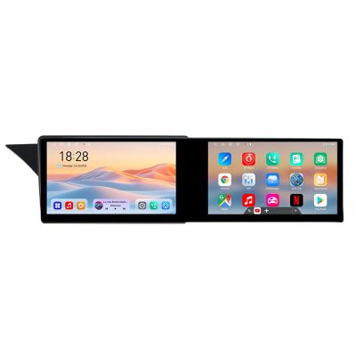 Navigatie Mercedes GLK 2008-2011 NTG4 Edotec 2 ecrane  8 core 4+128 21.6 inch Incell android Wifi 5Ghz gps internet  Kit-glKit-ntg4