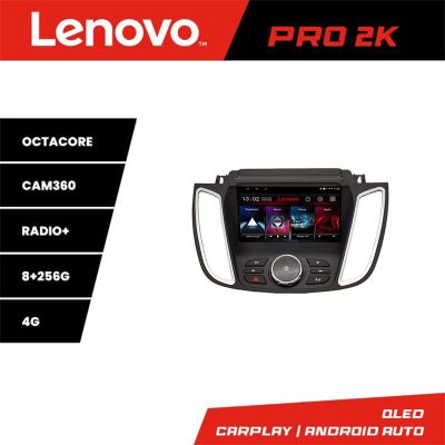 Navigatie Ford Kuga 2015-2020 SYNC2 si SYNC3 8 core QLED 2K 8+256 360 Android Waze USB Navigatie Internet Youtube Radio Lenovo