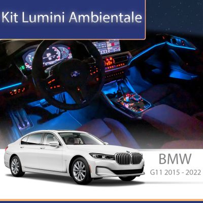 Lumini Ambientale NIGHTVIBE BMW seria 7 G11 G12 capace boxe iluminate control telefon sau sistem original