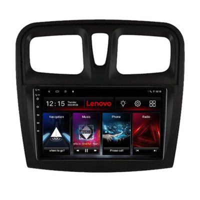 Navigatie Dacia Sandero 2012-2020 var B Android radio gps internet 8 core 6+128 Lenovo