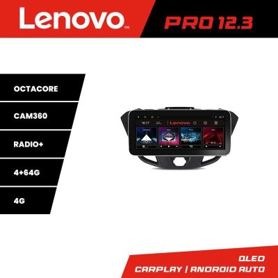 Navigatie Ford Transit K-845 Lenovo PRO 4+64 12.3 inch qled android 4G DSP gps internet  8Core