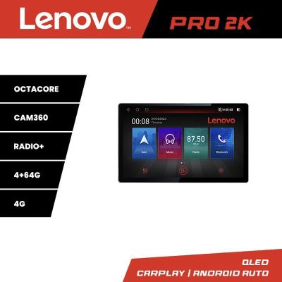 Navigatie Renault Clio 5 Lenovo PRO 4+64 13 inch 2K android 4G DSP gps internet  8Core