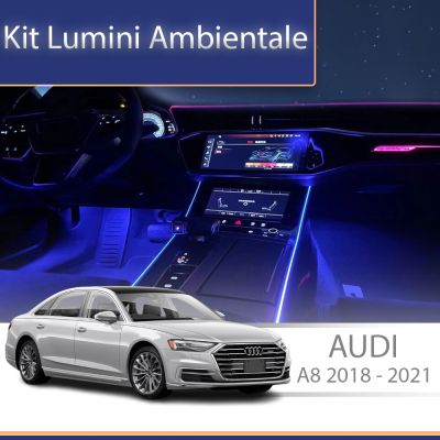 Lumini Ambientale NIGHTVIBE Audi  A8 2018-2021 set complet control telefon sau sistem original