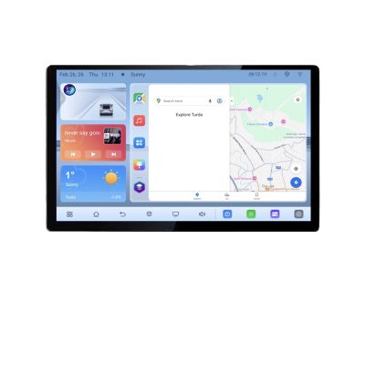 Navigatie dedicata Opel Movano Renault Master 2020- Edonav ecran 13" 1K 4+64 Android Waze USB Navigatie 4G 360 Toslink Youtube