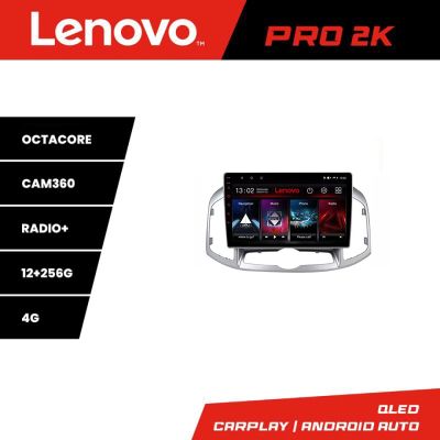 Sistem Multimedia MP5 Chevrolet Captiva 2012-2018 Manual Lenovo Kit-109 8 core QLED 2K 12+256 360 Android Waze USB Navigatie Internet Youtube Radio