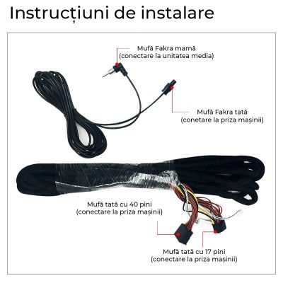 Navigație BMW Seria 5 E39 X5 E53 M5, 7 inci