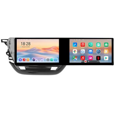 Navigatie Opel Corsa F 2019- Edotec 2 ecrane  8 core 4+128 21.6 inch Incell android Wifi 5Ghz gps internet  KIT-corsa-f