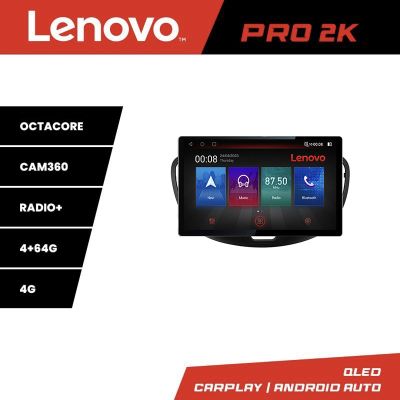 Navigatie Hyundai I10 2007-2013 Lenovo PRO 4+64 13 inch 2K android 4G DSP gps internet  KIT-i10-2007