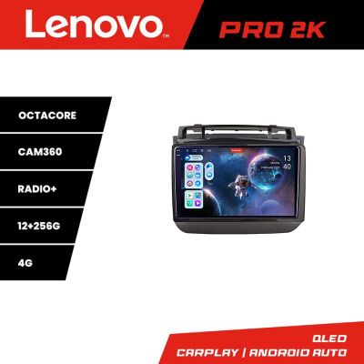 Navigatie VW Touareg 2011-2018 Lenovo 8 core QLED 2K 12+256 360 Android Waze USB Navigatie Internet Youtube Radio