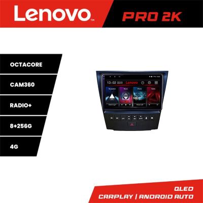 Navigatie Lexus GS-04 2004-2011 Lenovo Kit- GS-04 8 core QLED 2K 8+256 360 Android Waze USB Navigatie Internet Youtube Radio
