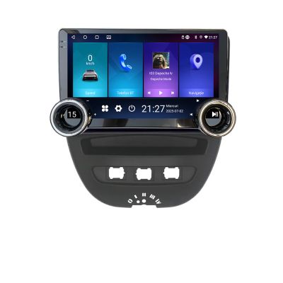 Navigatie Citroen C1 Peugeot 107 Toyota Aygo 2005-2014 Edotec  4+64 10.5 inch Incell 1K android Wifi 5Ghz gps internet  KIT-C1 v2