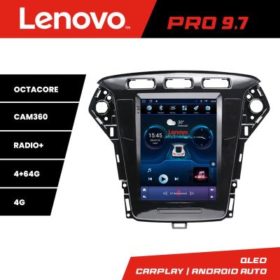 Navigatie Ford Mondeo 2010-2013 tip tesla radio gps internet 8 Core 4+64 360 4G carplay android auto  kit-tesla-mondeo-10+ED