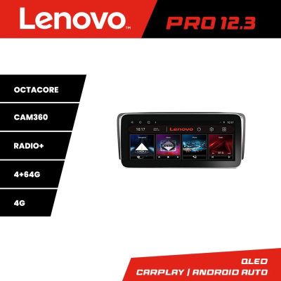 Navigatie VW Sharan 2011-2020 K-SHARAN Lenovo PRO 4+64 12.3 inch qled android 4G DSP gps internet  v1