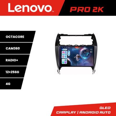 Navigatie Toyota Camry 2012-2018 Android radio gps internet 8 core QLED 2K 12+256 360 Lenovo