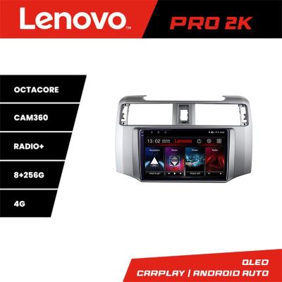 Navigatie Toyota 4runner 2009-2019 Android radio gps internet 8 core QLED 2K 8+256 360 Lenovo