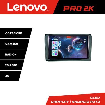 Navigatie VW PQB Lenovo Kit-VW 8 core QLED 2K 12+256 360 Android Waze USB Navigatie Internet Youtube Radio