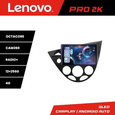 Navigatie Ford Focus 1 1998-2004 Android radio gps internet 8 core QLED 2K 12+256 360 Lenovo