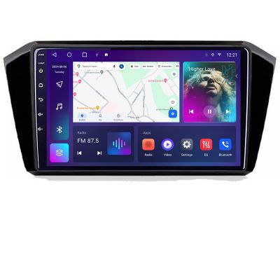 Navigatie VW Passat 2015- B-518 Android Ecran QLED octa core 4+64 carplay android auto KIT-518+EDT-E310V3