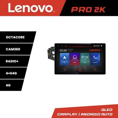 Navigatie Honda Fit 2014-2019 Lenovo PRO 4+64 13 inch 2K android 4G DSP gps internet  Kit-fit-14