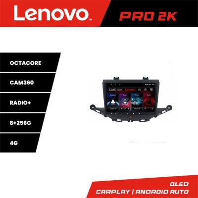 Navigatie Opel Astra K Lenovo Kit-ASTRAK 8 core QLED 2K 8+256 360 Android Waze USB Navigatie Internet Youtube Radio