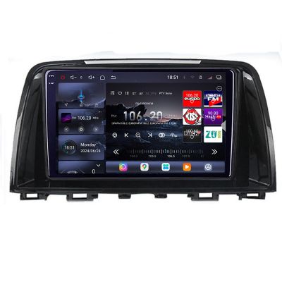 Navigatie Mazda 6 2013-2017 Edotec Kit-223 8 core QLED 2K 16+512GB 360 Android Waze USB Navigatie Internet Youtube Radio