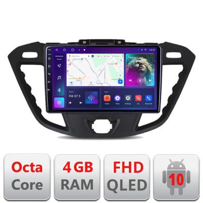 Navigatie Ford Transit B-845 Android Ecran QLED octa core 4+64 carplay android auto KIT-845+EDT-E309V3