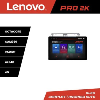Navigatie Toyota Landcruiser J150 Prado 2014-2017 K-065 Lenovo PRO 4+64 13 inch 2K android 4G DSP gps internet et GPS W