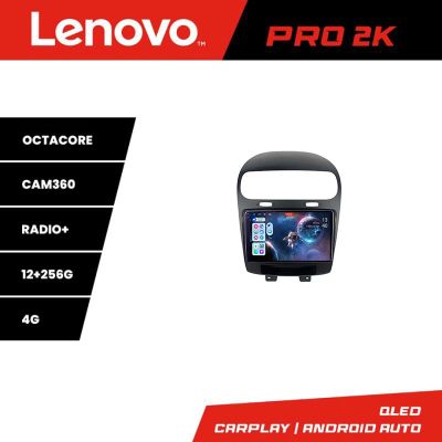 Navigatie Fiat Freemont Dodge Journey 2012-2019 Android radio gps internet 8 core QLED 2K 12+256 360 Lenovo