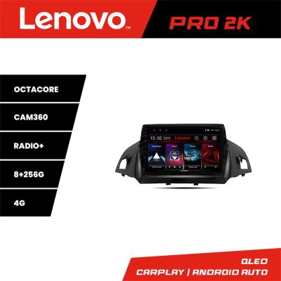 Navigatie Ford Kuga 2013-2017 Lenovo Kit-362 8 core QLED 2K 8+256 360 Android Waze USB Navigatie Internet Youtube Radio