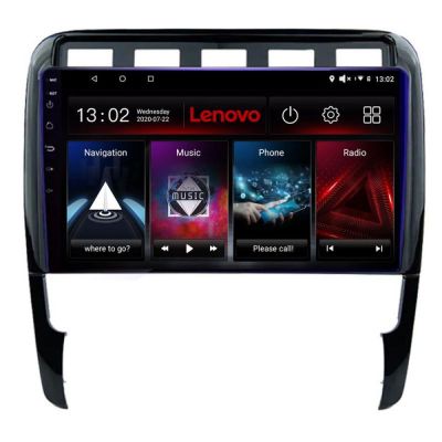 Navigatie Porsche Cayenne 2002-2011 Lenovo Kit-443 8 core 6+128 GB Android Waze USB Navigatie Internet Youtube Radio