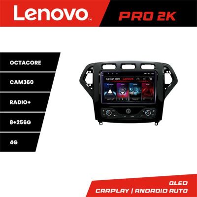 Navigatie Ford Mondeo 2007-2010 Android radio gps internet 8 core QLED 2K 8+256 360 Lenovo