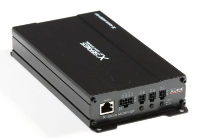 Amplificator cu DSP Audio System X-100.9 DSP-BT 13 canale 9 amplificate 8x140 si 1x30 watts rms in 2 sau 4 ohm BT clasa D dimensiune mica
